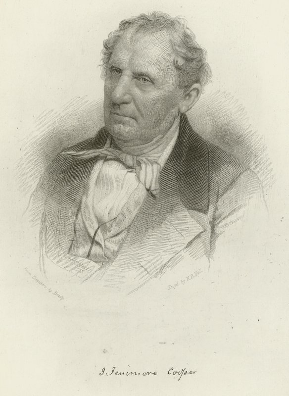 James Fenimore Cooper autorstwa Mathew B. Brady