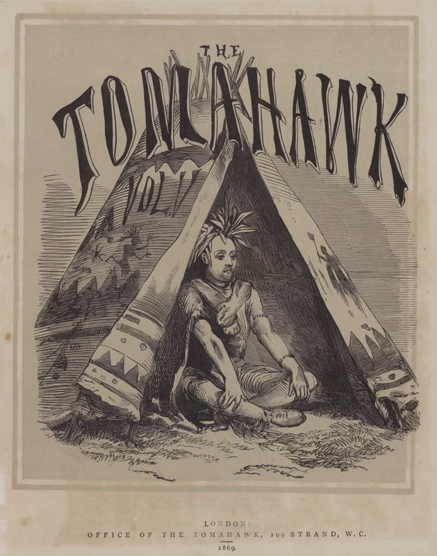 Ilustracja do magazynu The Tomahawk autorstwa Matthew