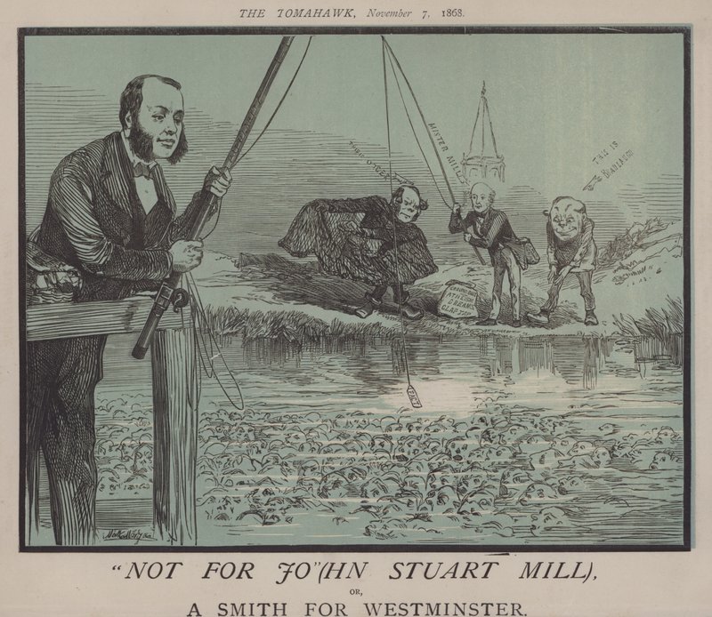Not for Jo (hn Stuart Mill) lub A Smith for Westminster (kolor lito) autorstwa Matthew