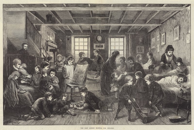 Szpital dziecięcy we wschodnim Londynie autorstwa Matthew White Ridley