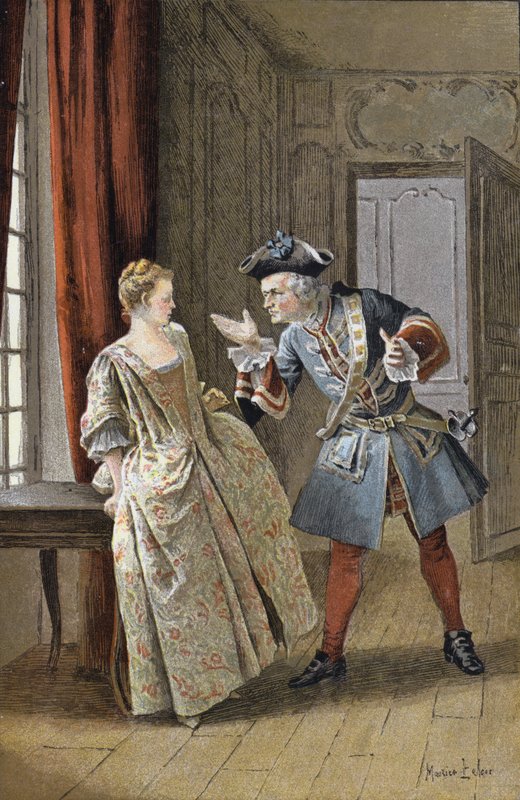 Manon i jej brat autorstwa Maurice Leloir