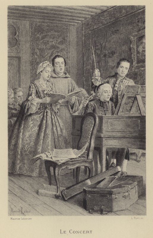 Koncert autorstwa Maurice Leloir