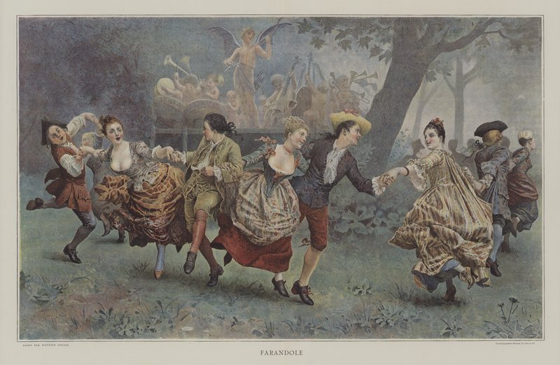 Farandole autorstwa Maurice Leloir