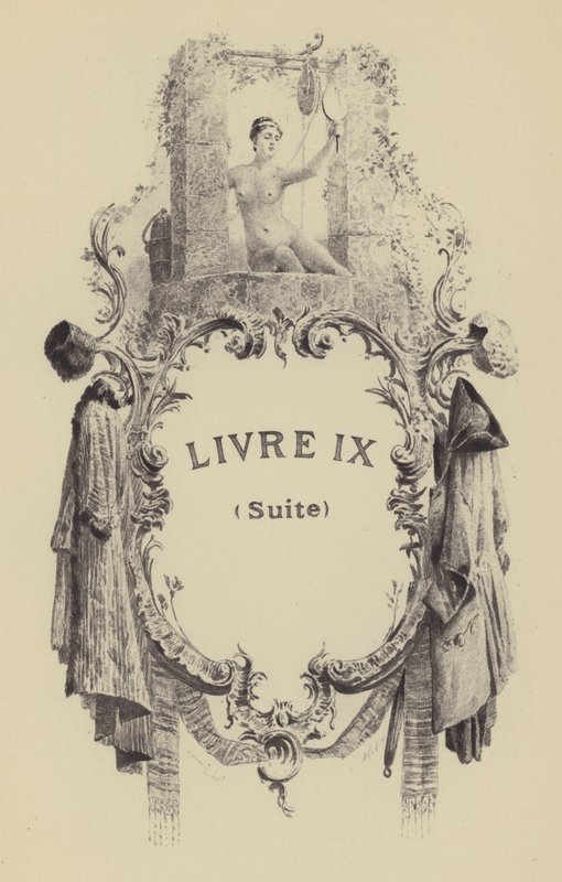 Ilustracja do księgi IX Wyznań Jean-Jacques Rousseau (rycina) autorstwa Maurice Leloir