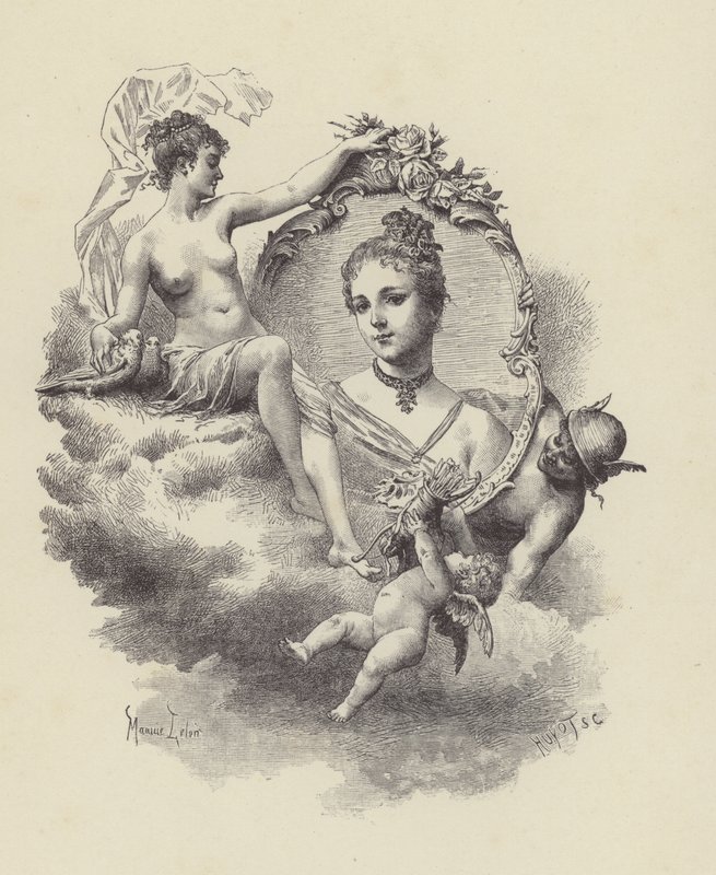 Ilustracja do Manon Lescaut (grafika) autorstwa Maurice Leloir