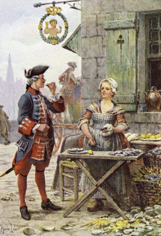 LEcaillere, ostrygi autorstwa Maurice Leloir