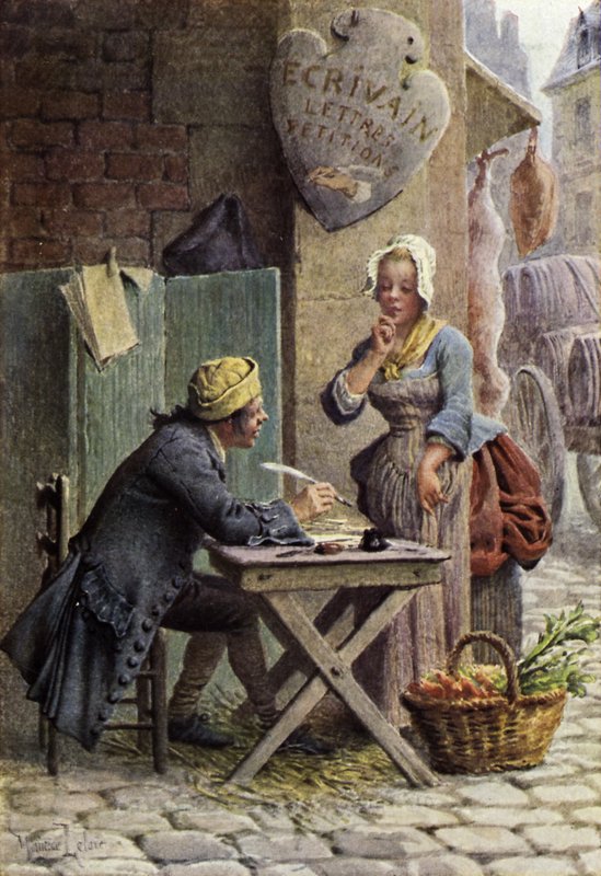 LEcrivain Public autorstwa Maurice Leloir