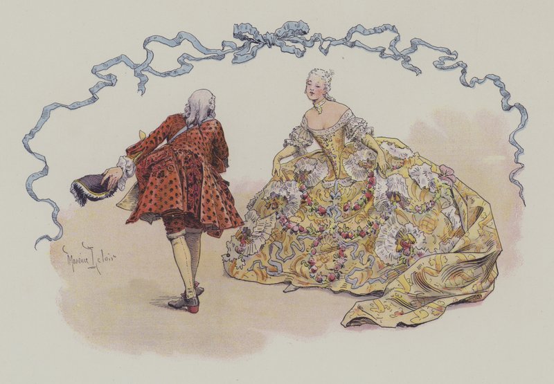 Menuet autorstwa Maurice Leloir