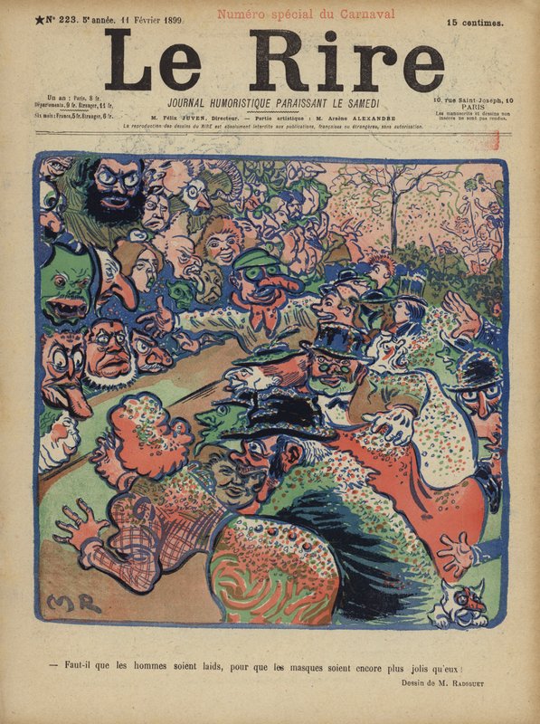 Ilustracja do Le Rire autorstwa Maurice Radiguet