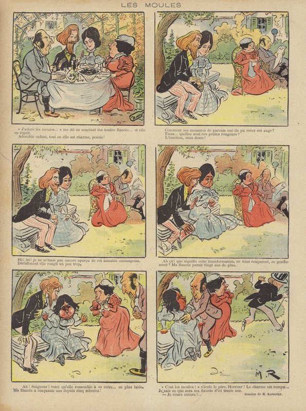 Ilustracja do Le Rire autorstwa Maurice Radiguet