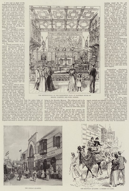 Międzynarodowa Wystawa w Antwerpii 1894 autorstwa Melton Prior