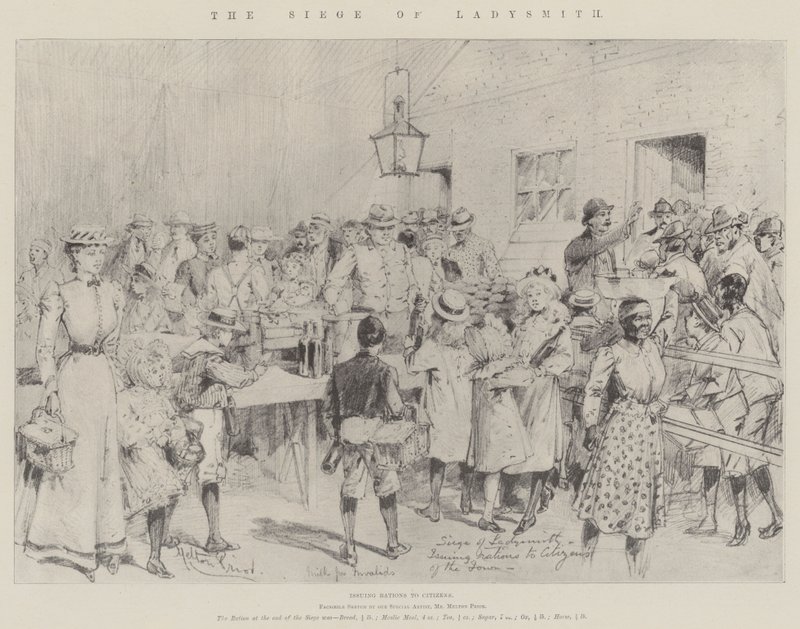 Oblężenie Ladysmith autorstwa Melton Prior
