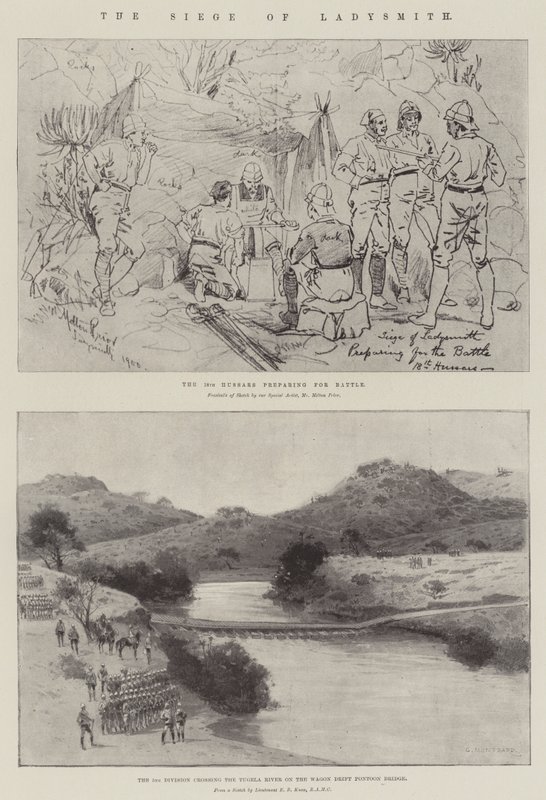 Oblężenie Ladysmith autorstwa Melton Prior