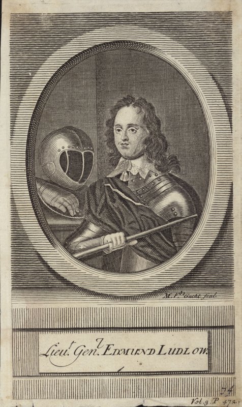 Edmund Ludlow autorstwa Michael van der Gucht
