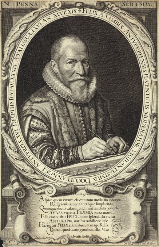 Portret Felixa van Sambixa autorstwa Michiel Jansz van Mierevelt