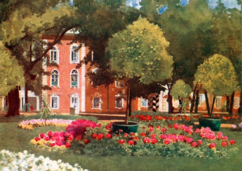 Pałac, Peterhof autorstwa Mima Nixon