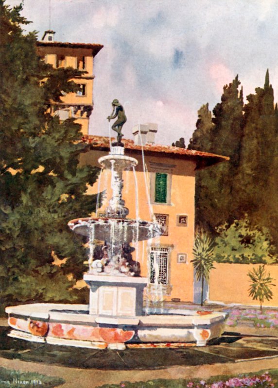 Willa Petraja, Florencja autorstwa Mima Nixon