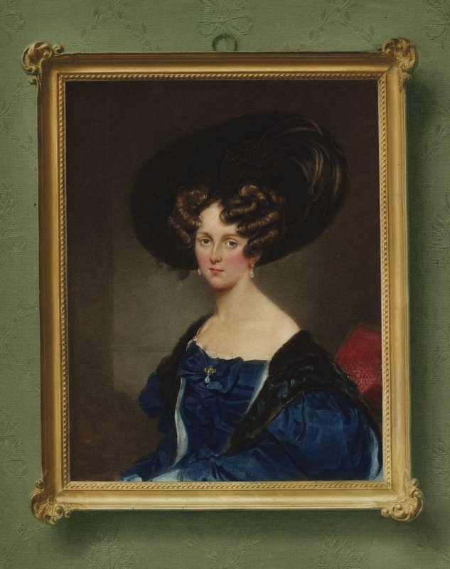 Portret Johanny Georgine von Arthaber autorstwa Moritz Michael Daffinger