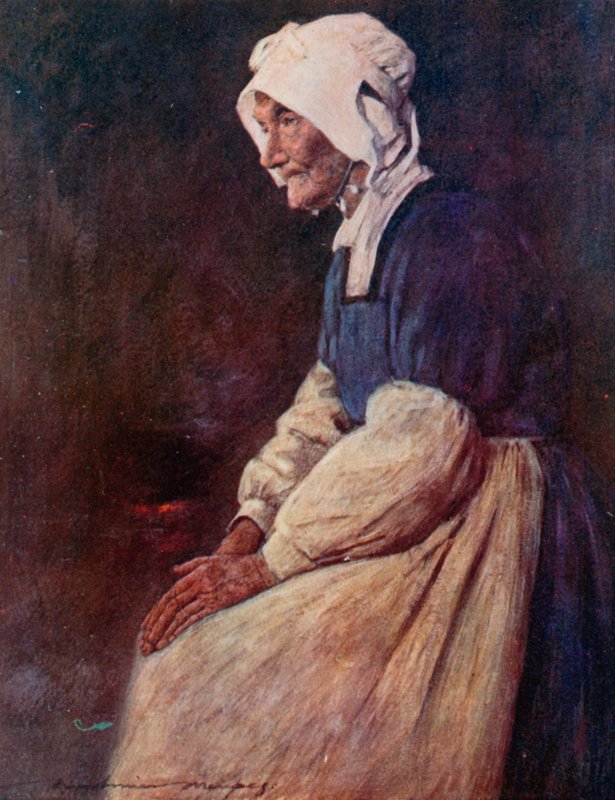 Bretońska kobieta autorstwa Mortimer Ludington Menpes