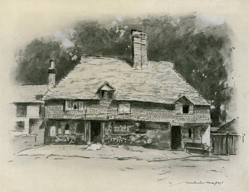 Domek w Surrey autorstwa Mortimer Ludington Menpes