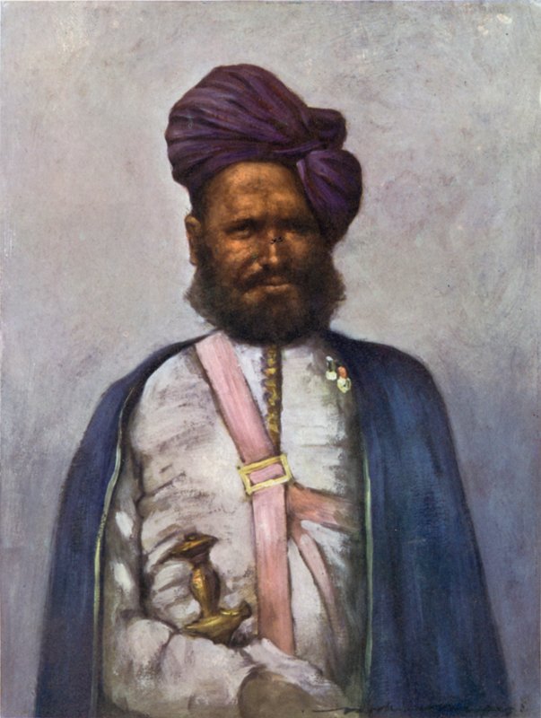 Królewski podwładny Rajgarh autorstwa Mortimer Ludington Menpes