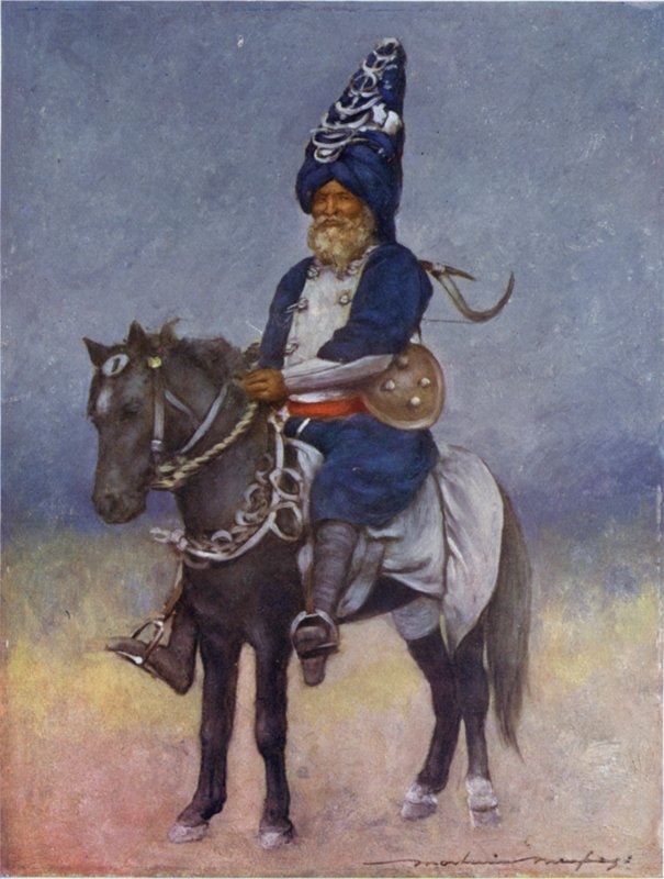 Fanatyczny wielbiciel Akalis autorstwa Mortimer Ludington Menpes