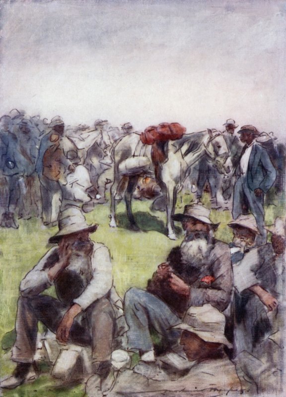 Więźniowie burscy autorstwa Mortimer Ludington Menpes