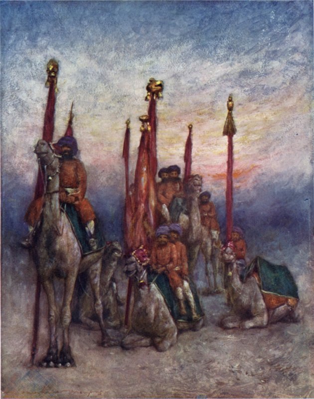 Obóz Bombay Chiefs autorstwa Mortimer Ludington Menpes