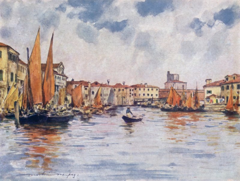 Chioggia autorstwa Mortimer Ludington Menpes