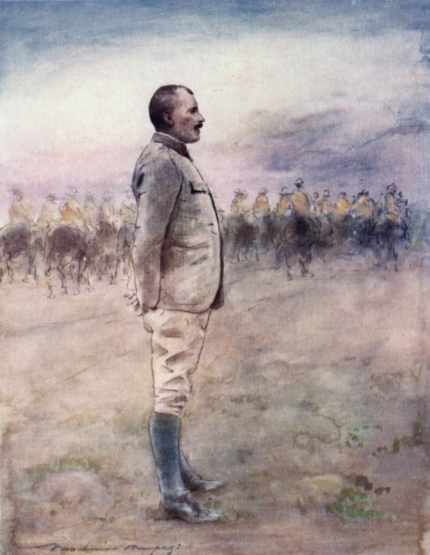 Generał porucznik Hector Macdonald autorstwa Mortimer Ludington Menpes