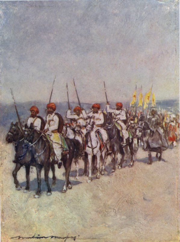 Włócznicy z Cutch autorstwa Mortimer Ludington Menpes