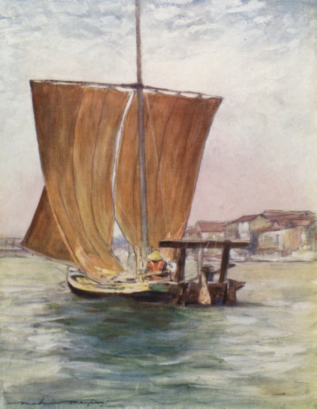 Kołysząc się w słońcu autorstwa Mortimer Ludington Menpes