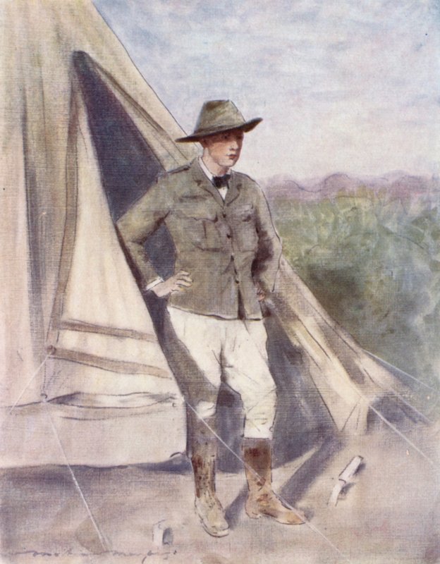 Winston Churchill jako korespondent wojenny autorstwa Mortimer Ludington Menpes