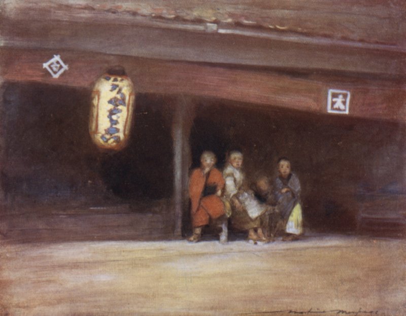 Młoda Japonia autorstwa Mortimer Ludington Menpes