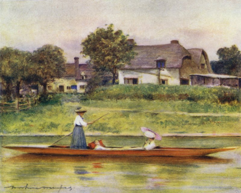 Dorchester Backwater autorstwa Mortimer Ludington Menpes
