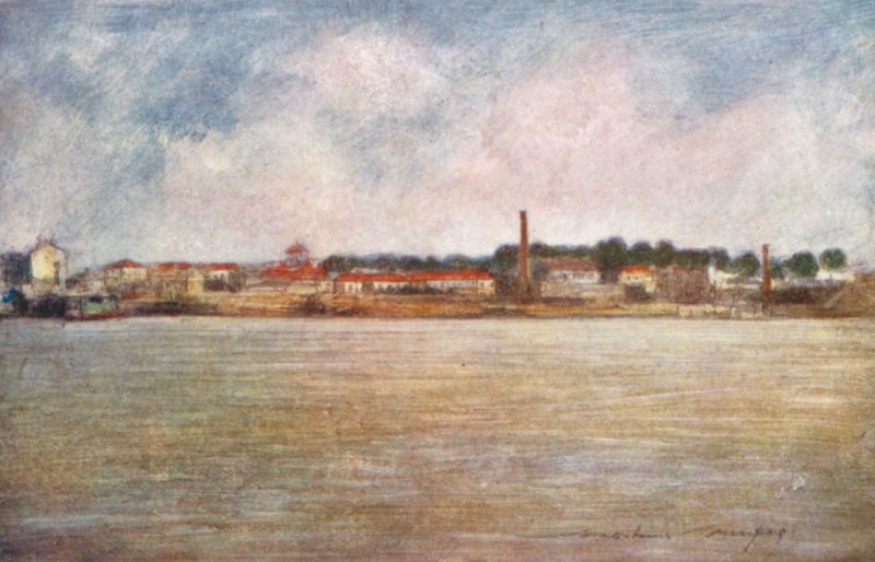 Fabryki nad Sekwaną autorstwa Mortimer Ludington Menpes