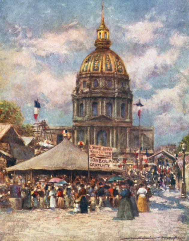 Hotel Des Invalides w Fety autorstwa Mortimer Ludington Menpes
