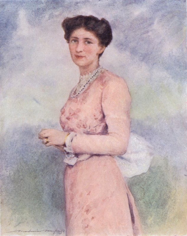 Lady Curzon (kolor lito) autorstwa Mortimer Ludington Menpes