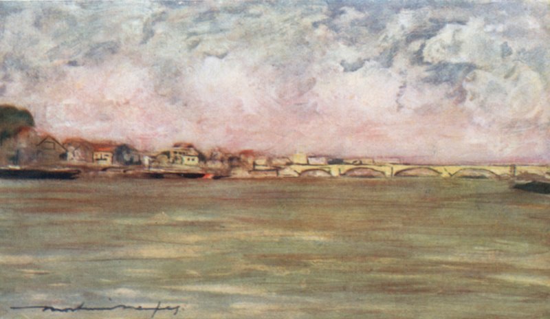 Most Tolbiacki autorstwa Mortimer Ludington Menpes