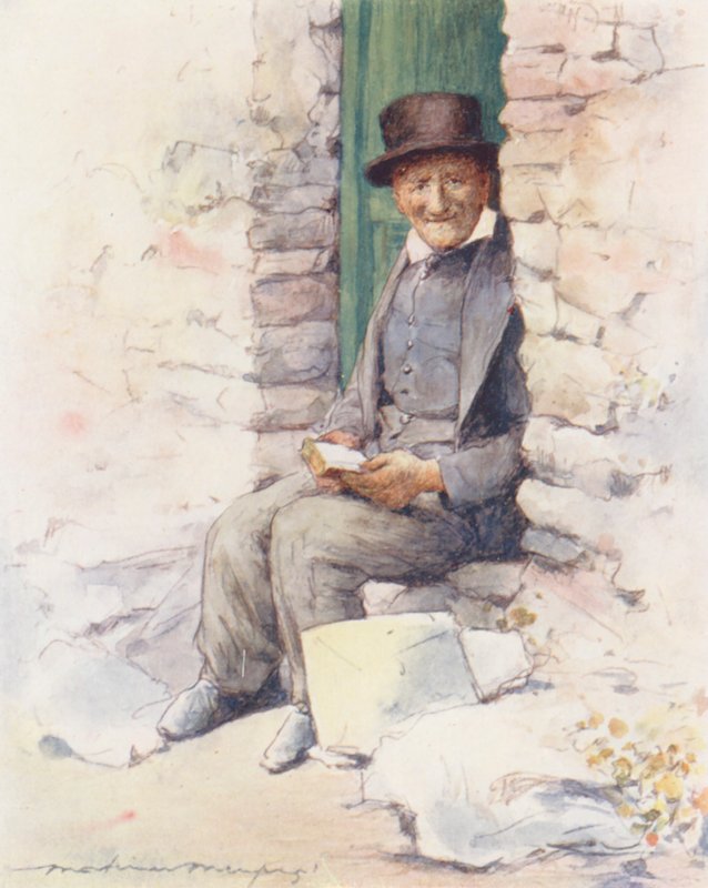 Niedziela (druk kolorowy) autorstwa Mortimer Ludington Menpes