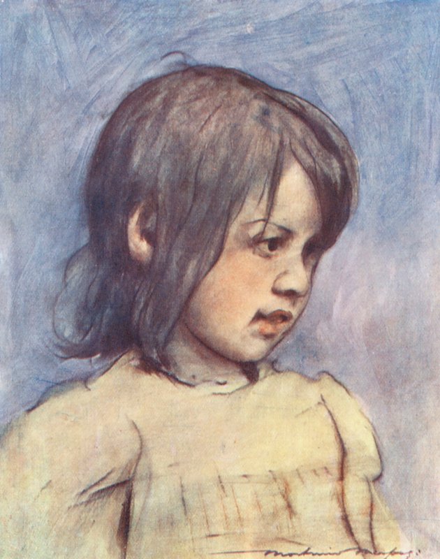 Dzieci świata: Włoskie, szorstkie zamki (kolorowa litografia) autorstwa Mortimer Ludington Menpes