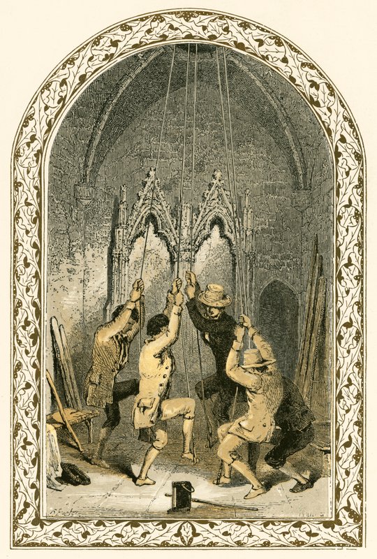 Dzwonienie na Boże Narodzenie autorstwa Myles Birket Foster