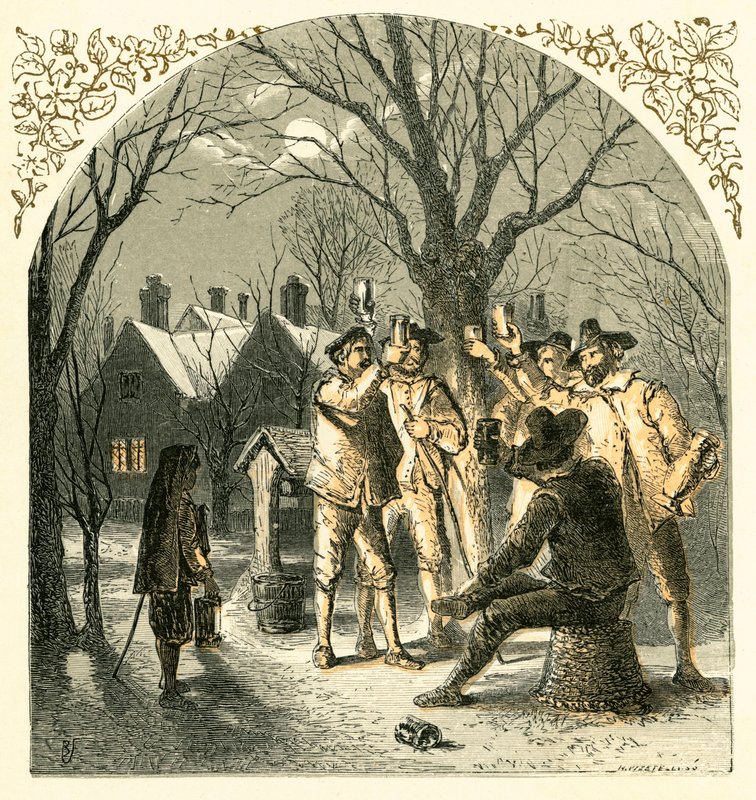 د کرسمس carousingpoli autorstwa Myles Birket Foster
