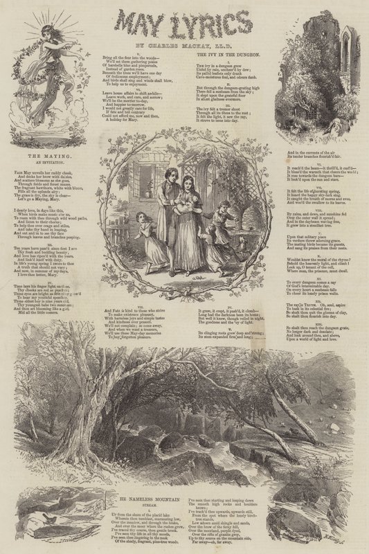 Majowe teksty autorstwa Myles Birket Foster