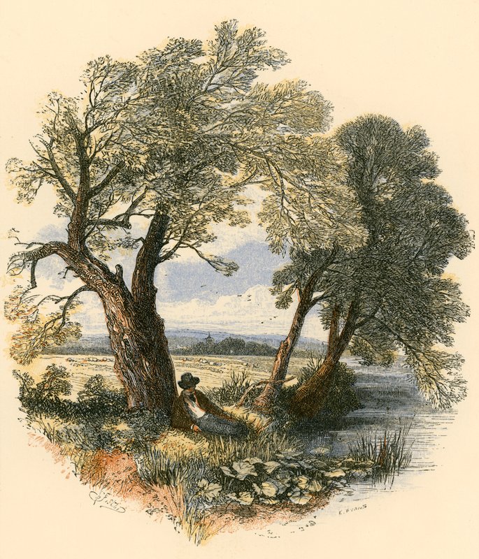 Spacery szabatowe autorstwa Myles Birket Foster