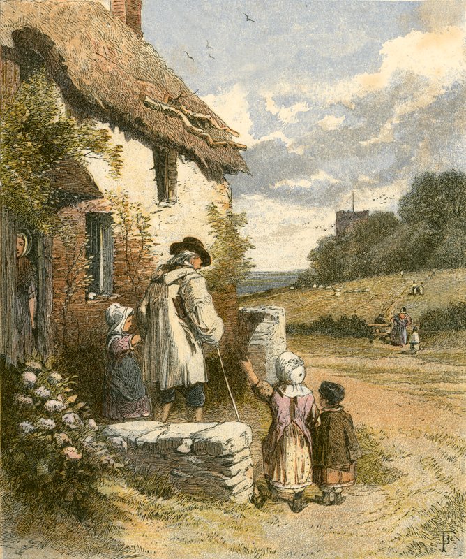 Niedzielny poranek autorstwa Myles Birket Foster