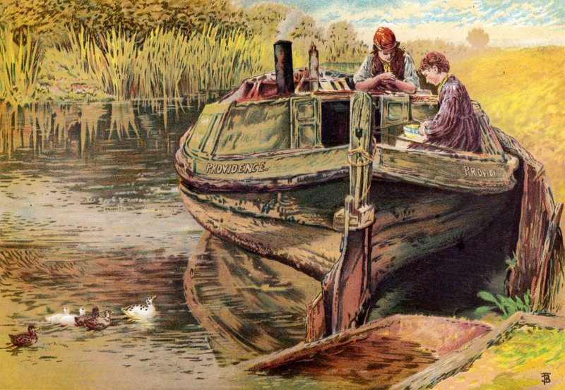 Barka Opatrzności autorstwa Myles Birket Foster