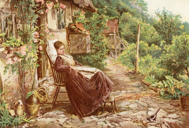 Rekonwalescencja autorstwa Myles Birket Foster