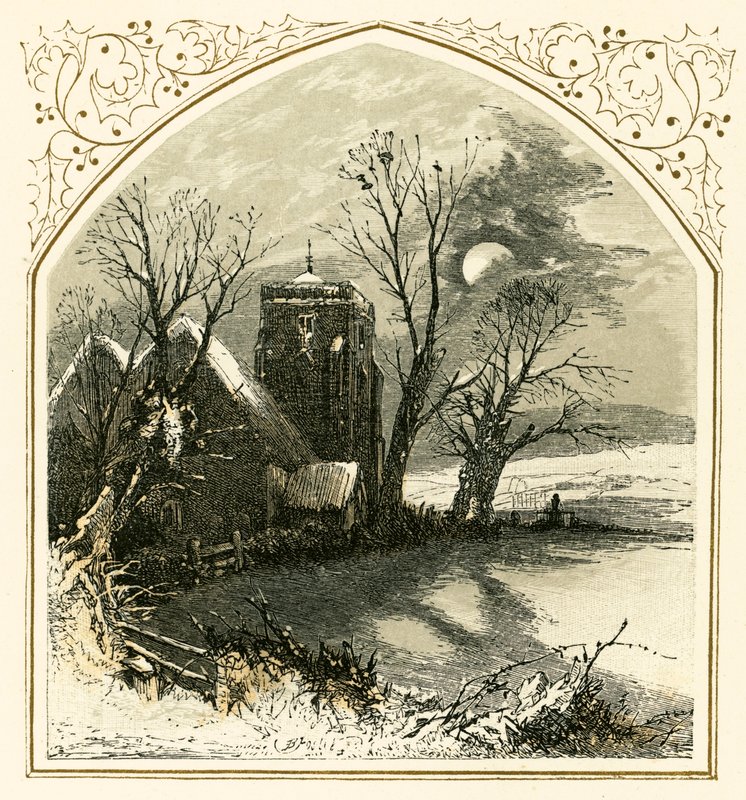 Śmierć Starego Roku autorstwa Myles Birket Foster