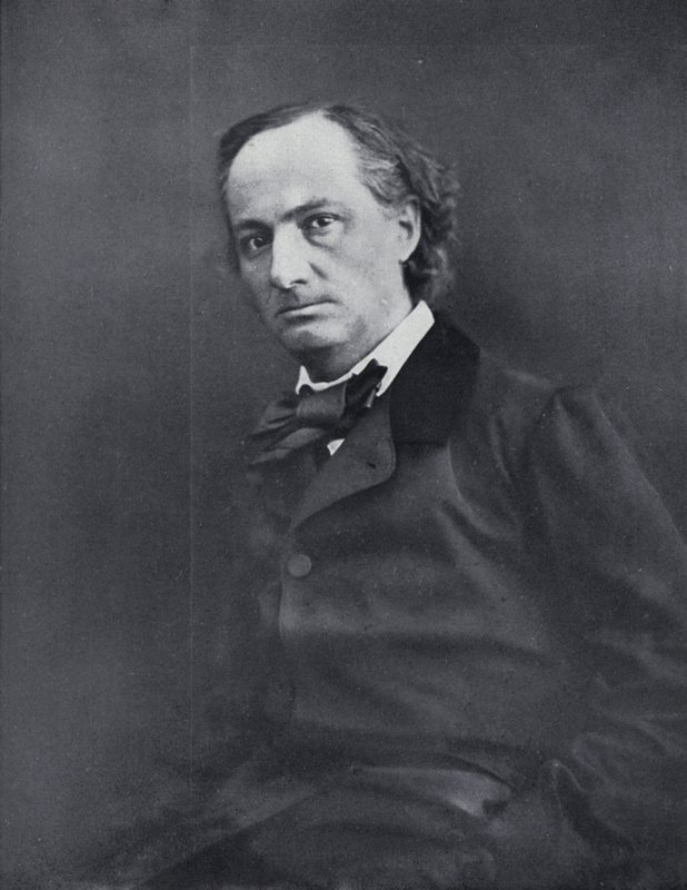 Poeta Charles Baudelaire autorstwa Nadar